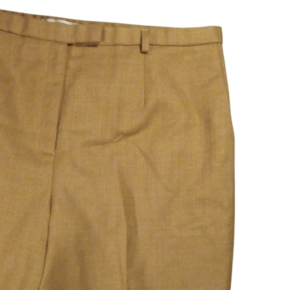 Pendleton Camel Virgin Wool Dress Slacks Pockets Career Office Size 14 - Picture 3 of 11